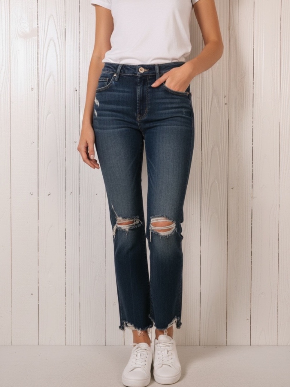 NWOT Mother The Insider Crop Step Chew Size 28 - Picture 3 of 10